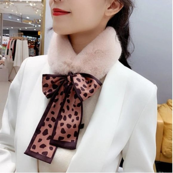 NEW Elegant Faux Fur Scarf - Picture 12 of 16